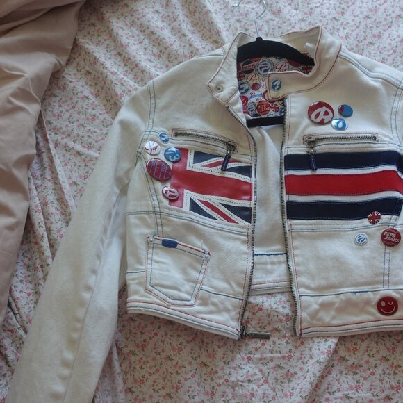 Cropped Pepe Jeans London Denim Jacket - Picture 5 of 7